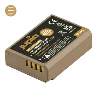  (Jupio) LP-E10 *ULTRA C* (USB-C bemenet) 1100mAh Ean Kód: 8719743934801