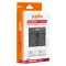 Canon Jupio Value Pack: 2x Battery LP-E6P *ULTRA* 2600mAh + USB Dual Charger