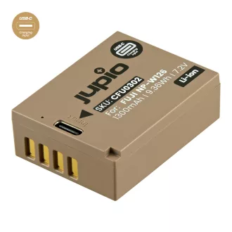   (Jupio) NP-W126S *ULTRA C* (USB-C bemenet) 1300mAh Ean Kód: 8719743934696