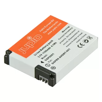   (Jupio) GoPro AHDBT-001, AHDBT-002 (HD Hero / HD Hero 2 / HD Hero 960) 1100 mAh Ean Kód: 8718226229359