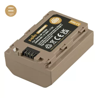   (Jupio) NP-FZ100 *ULTRA C* (USB-C bemenet) 2400mAh Ean Kód: 8719743934092