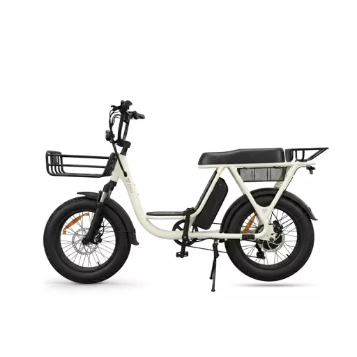 NIU BQi Utility 200 EU fehér elektromos rásegítésű pedelec kerékpár 25km/óra