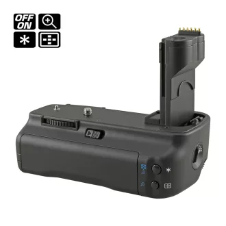   (Jupio) Elemtartó Canon EOS 20D/30D/40D/50D (BG-E2/BG-E2N) - távirányító nélkül Ean Kód: 8718226229489