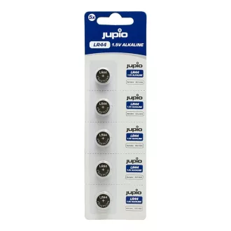 Jupio alkáli gombelem LR44 1.5 V 5 db