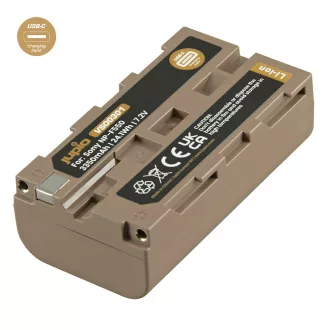   (Jupio) NP-F550 *ULTRA C* (USB-C bemenet) 3350mAh Ean Kód: 8719743934061