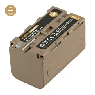   (Jupio) NP-F750 *ULTRA C* (USB-C bemenet) 6700mAh Ean Kód: 8719743934078